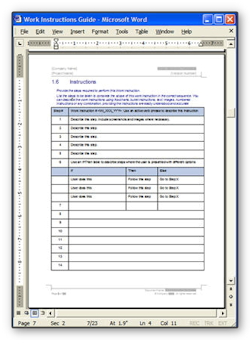 How to create work instructions your people will actually use.