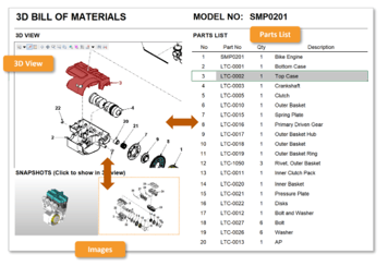 3D Bill of Materials - mBOM - 311 image 2