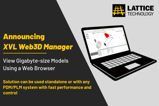 View gigabyte-size CAD models with thousands of parts with only a web browser